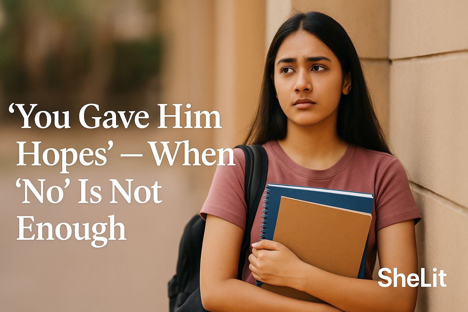 shelit , why saying no is not enough