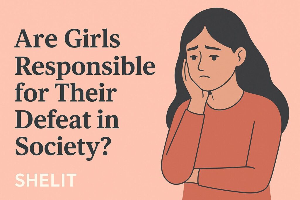 are girls responsible for their defeat in society
