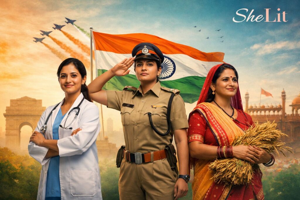 indian women empowerment and freedom on republic day shelit
